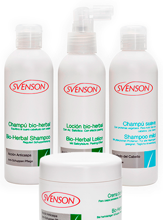Productos capilares para la reparación del cabello marca Svenson