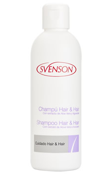 Champú capilar Hair & Hair marca Svenson