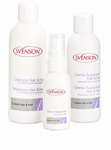 Línea de productos Hair & Hair marca Svenson